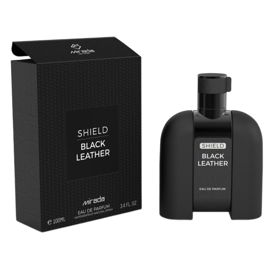 Shield Black Leather || Ombre Leather by Tom Ford Inspired