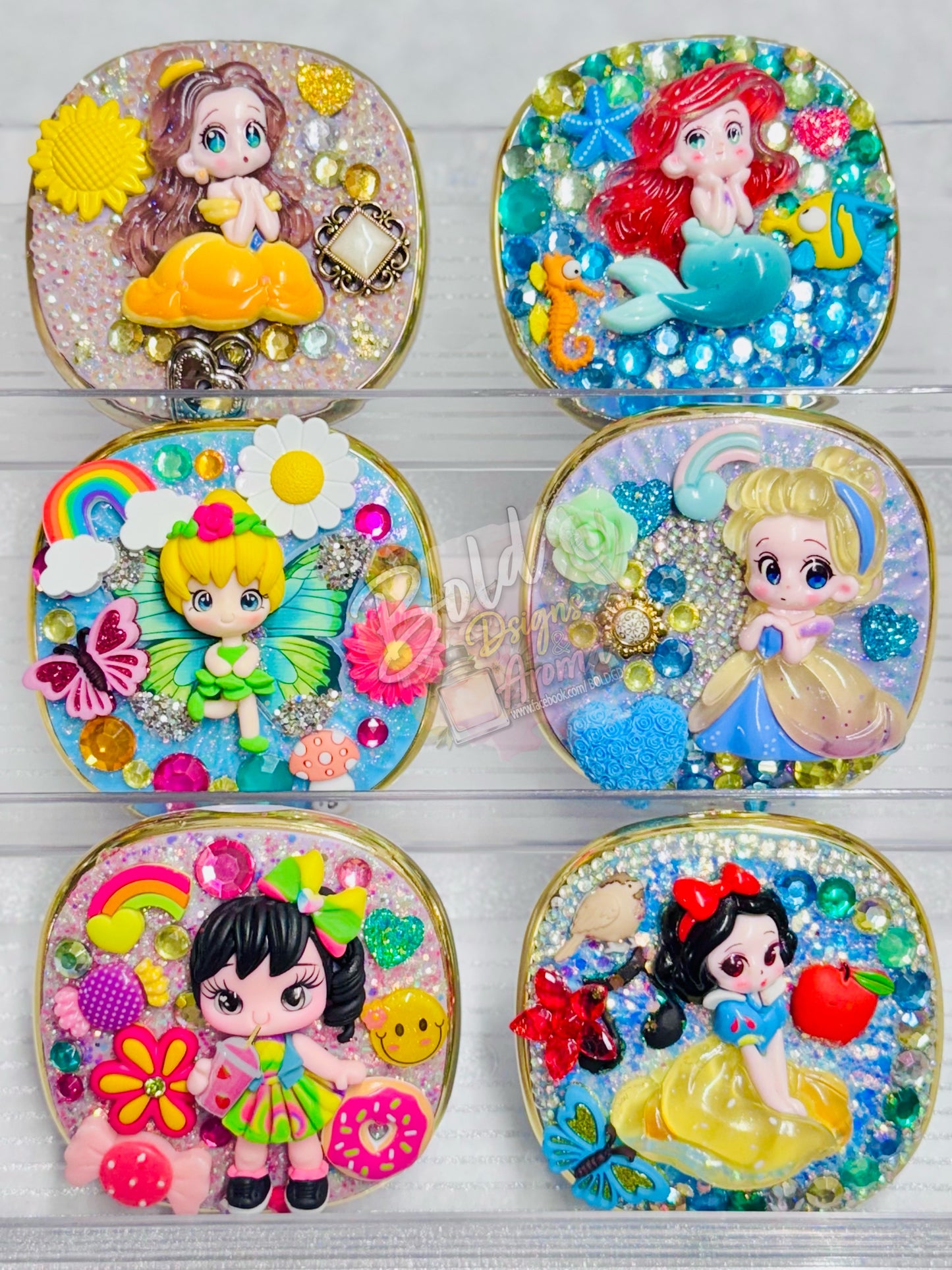 Espejos dobles con Princesas