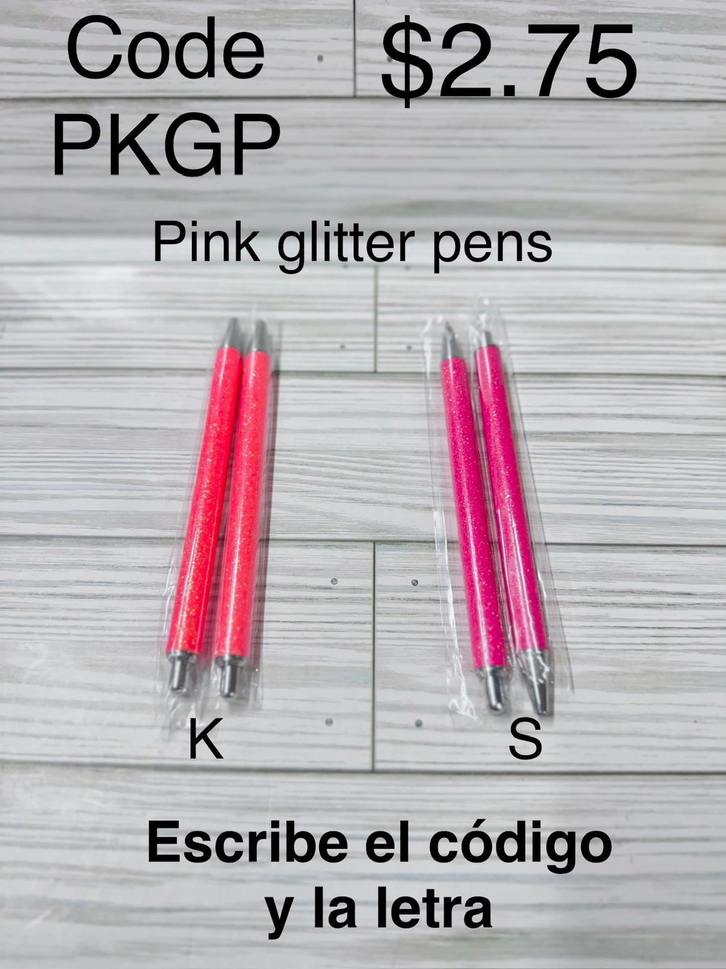 Boligrandos con purpurina || Glitter Pens