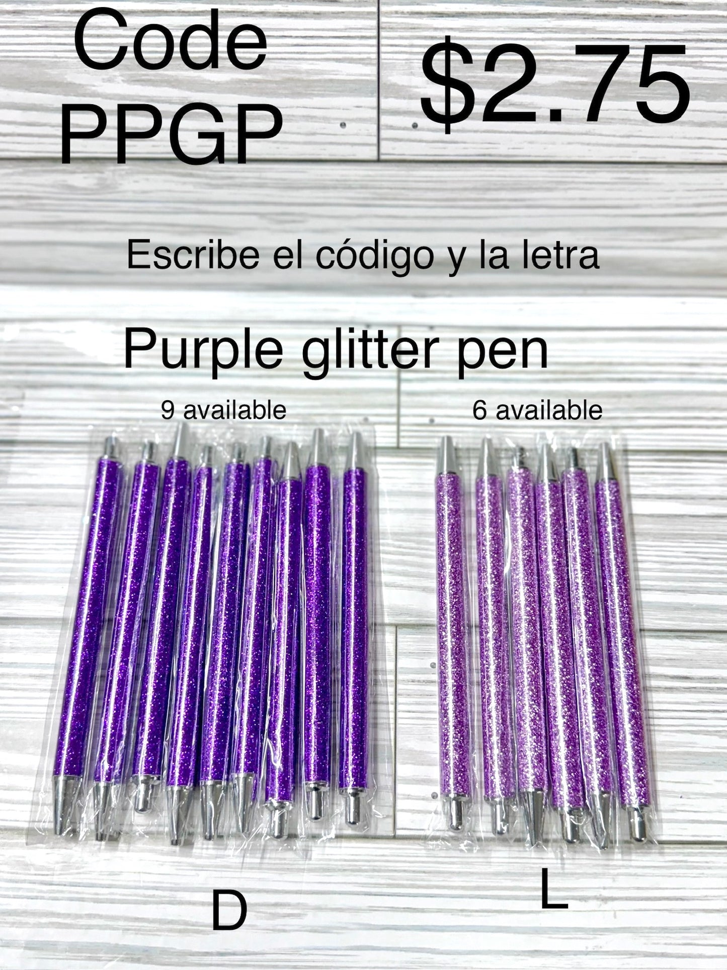 Boligrandos con purpurina || Glitter Pens
