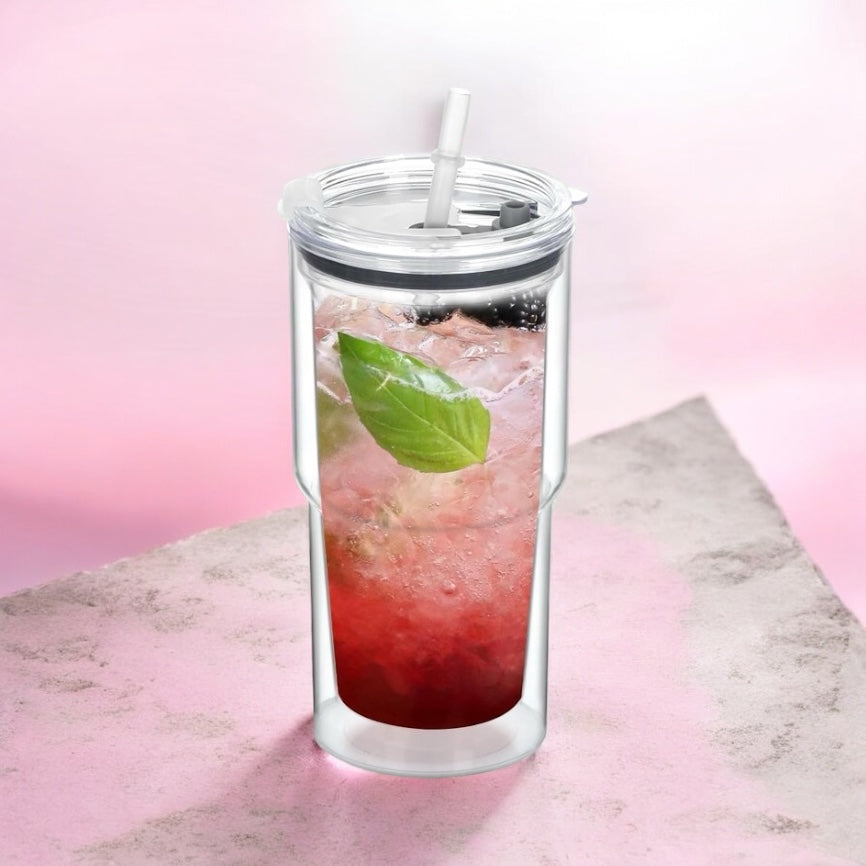 18 oz snow globe tumbler