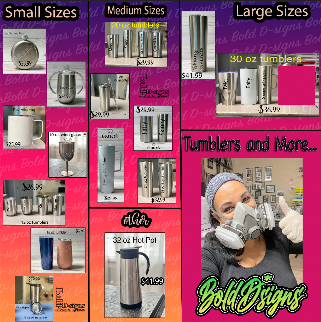 Large Tumblers