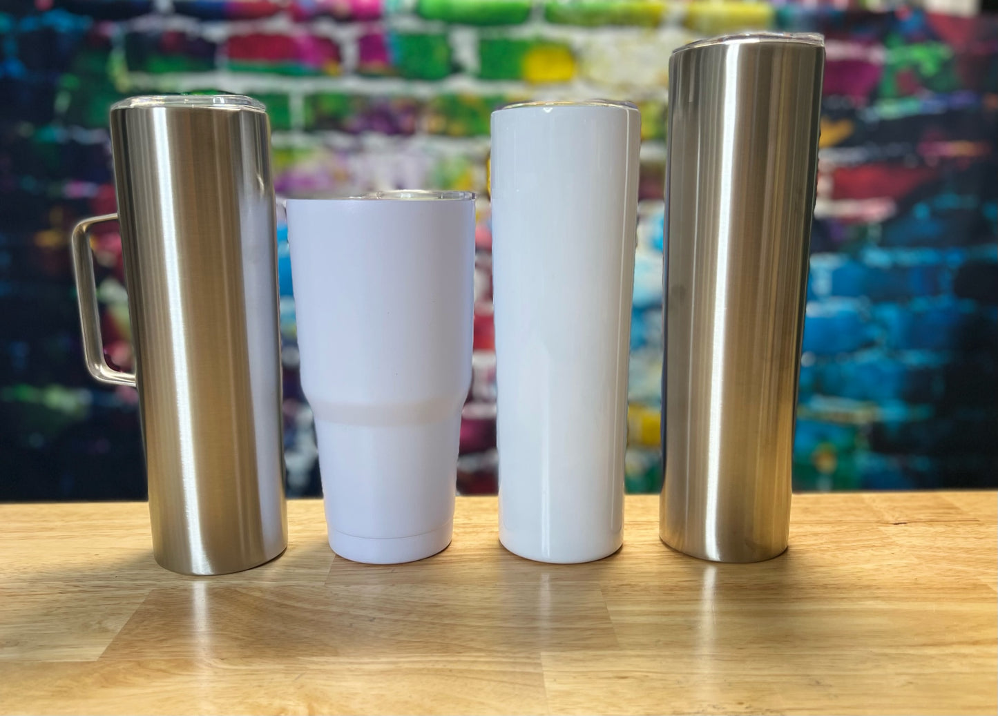 Stainless Steel Tumblers (not snow globe)