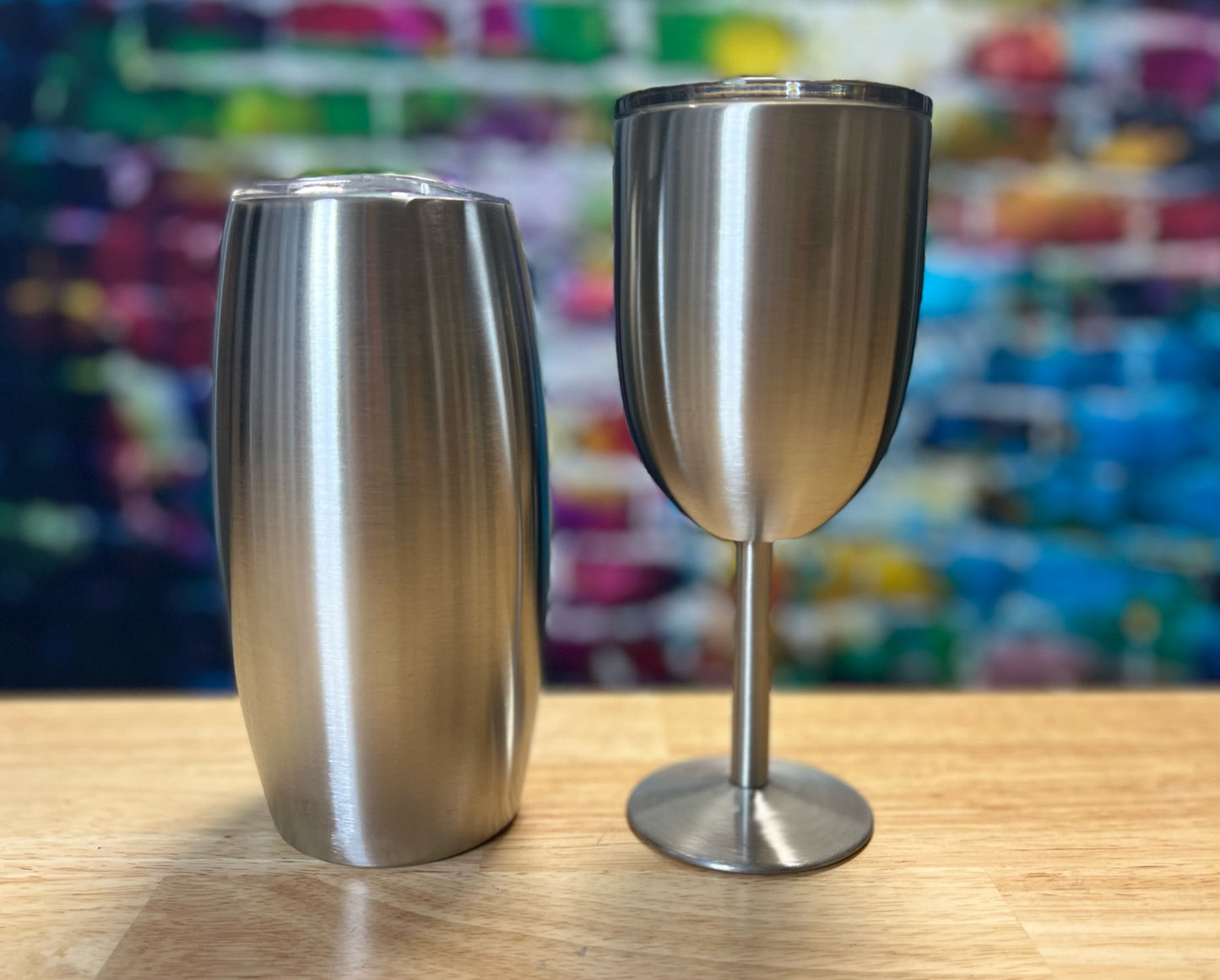 Stainless Steel Tumblers (not snow globe)