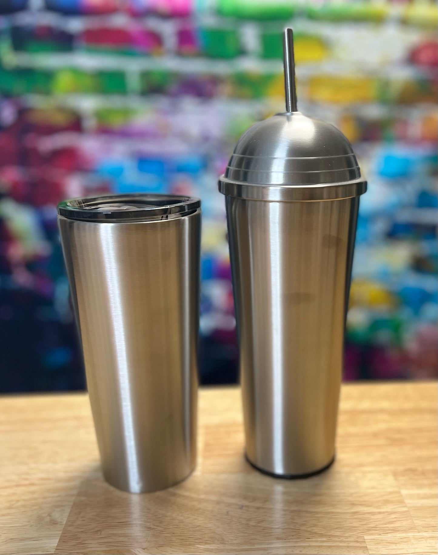 Stainless Steel Tumblers (not snow globe)