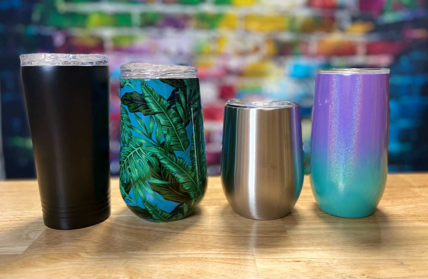 Stainless Steel Tumblers (not snow globe)