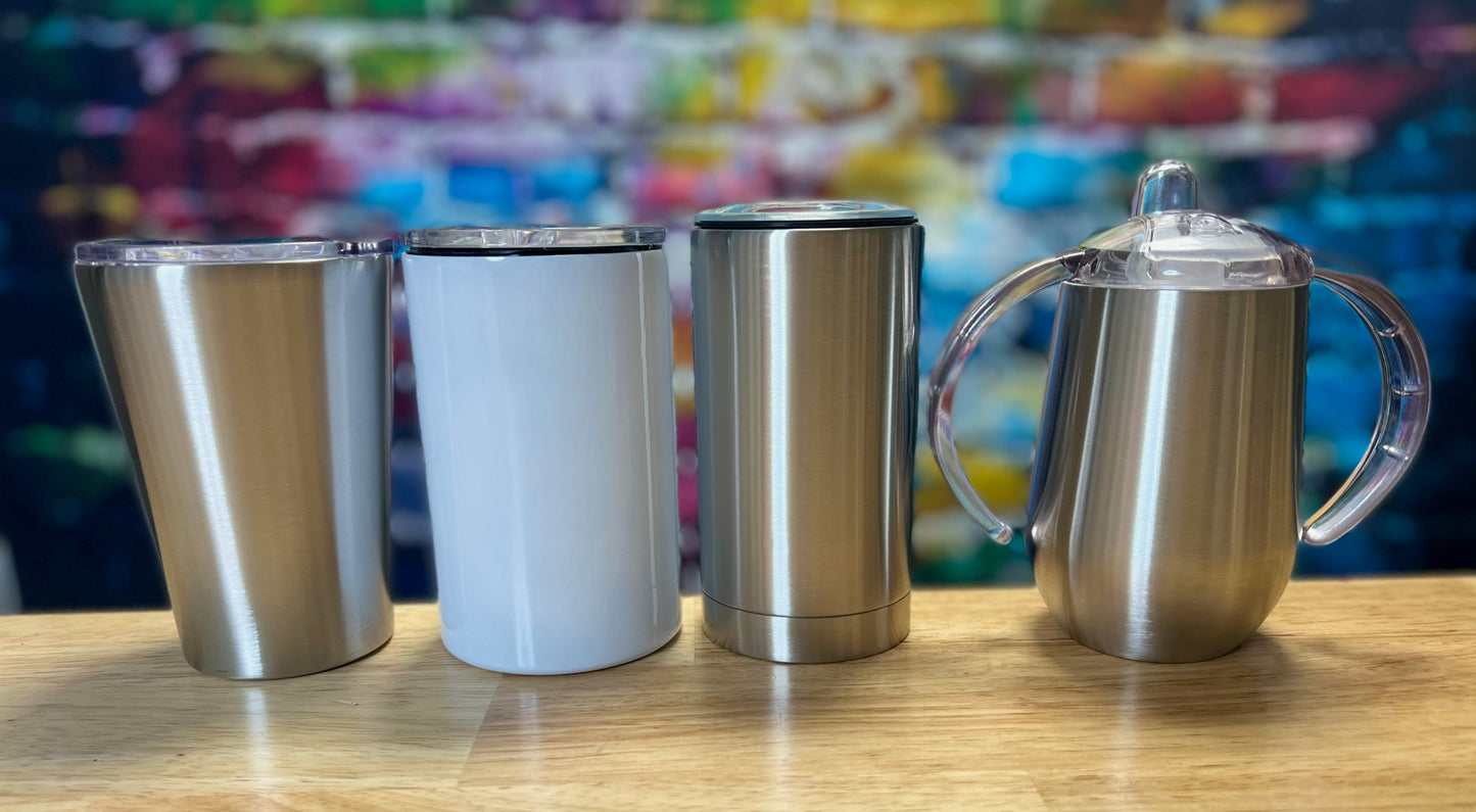 Stainless Steel Tumblers (not snow globe)