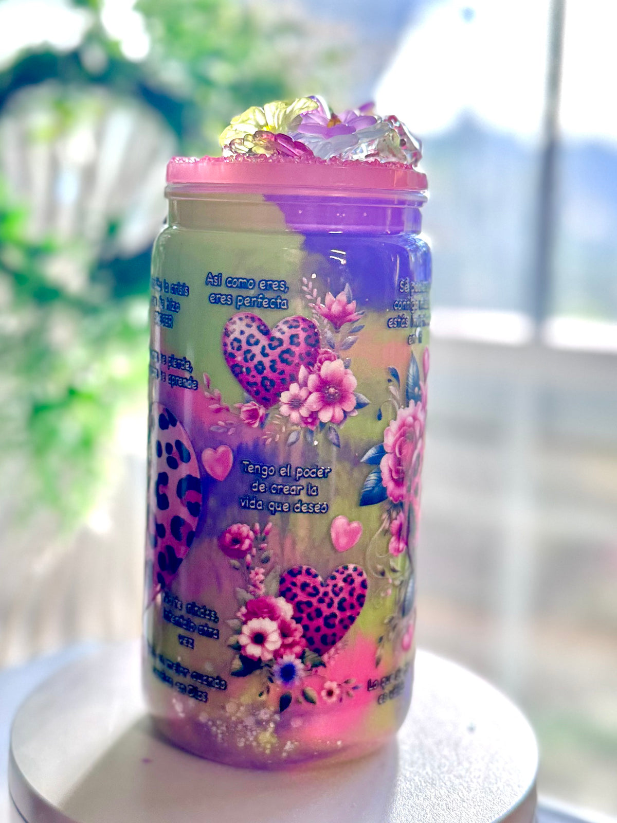 16oz Acrylic Snow Globe
