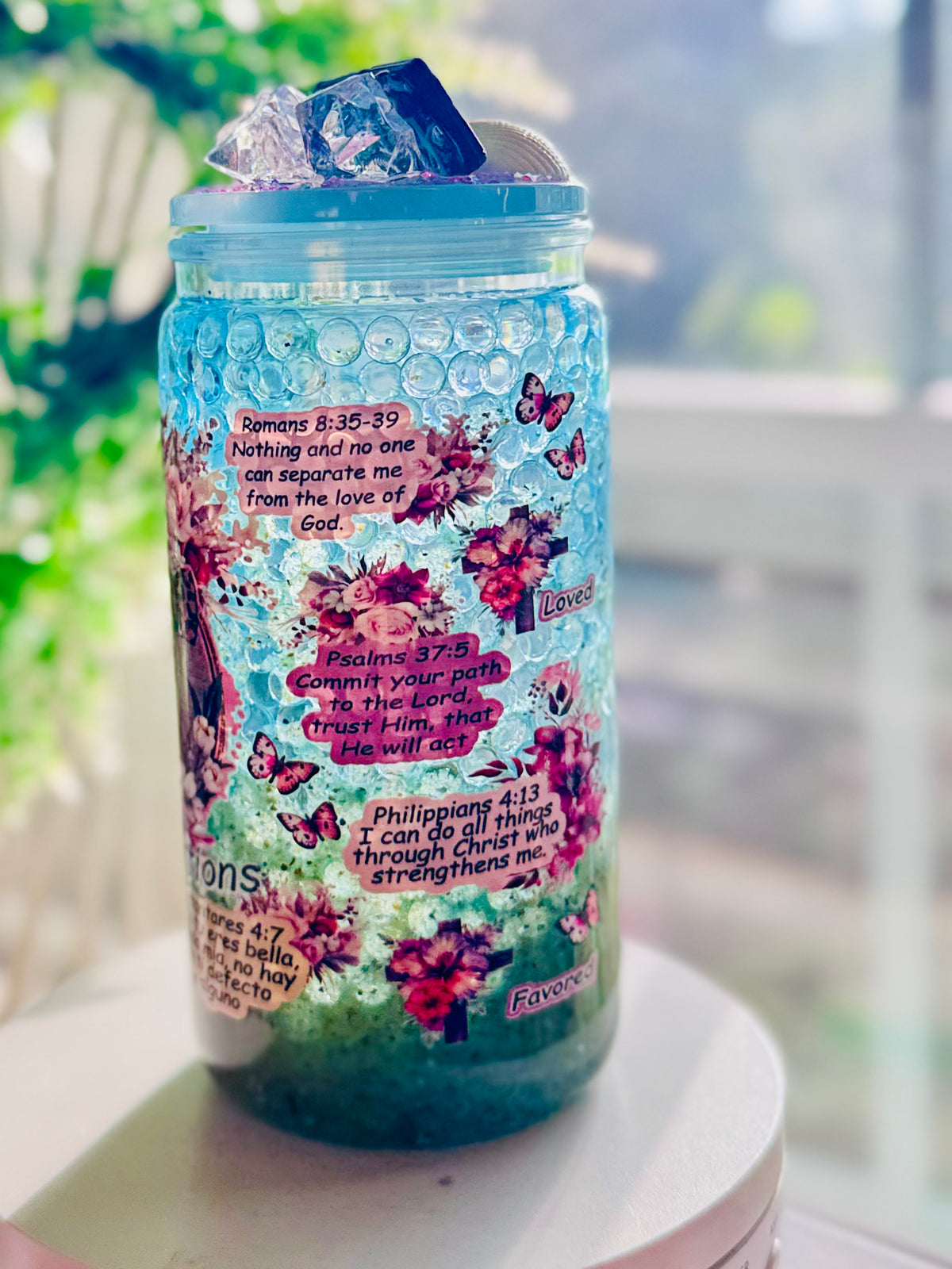 16oz Acrylic Snow Globe