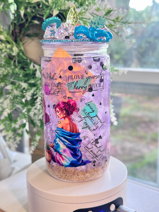 16oz Acrylic Snow Globe