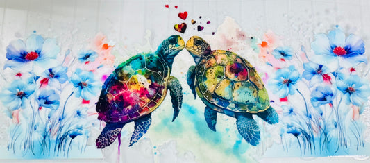 Tortugas enamoradas