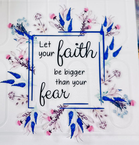 let your FAITH