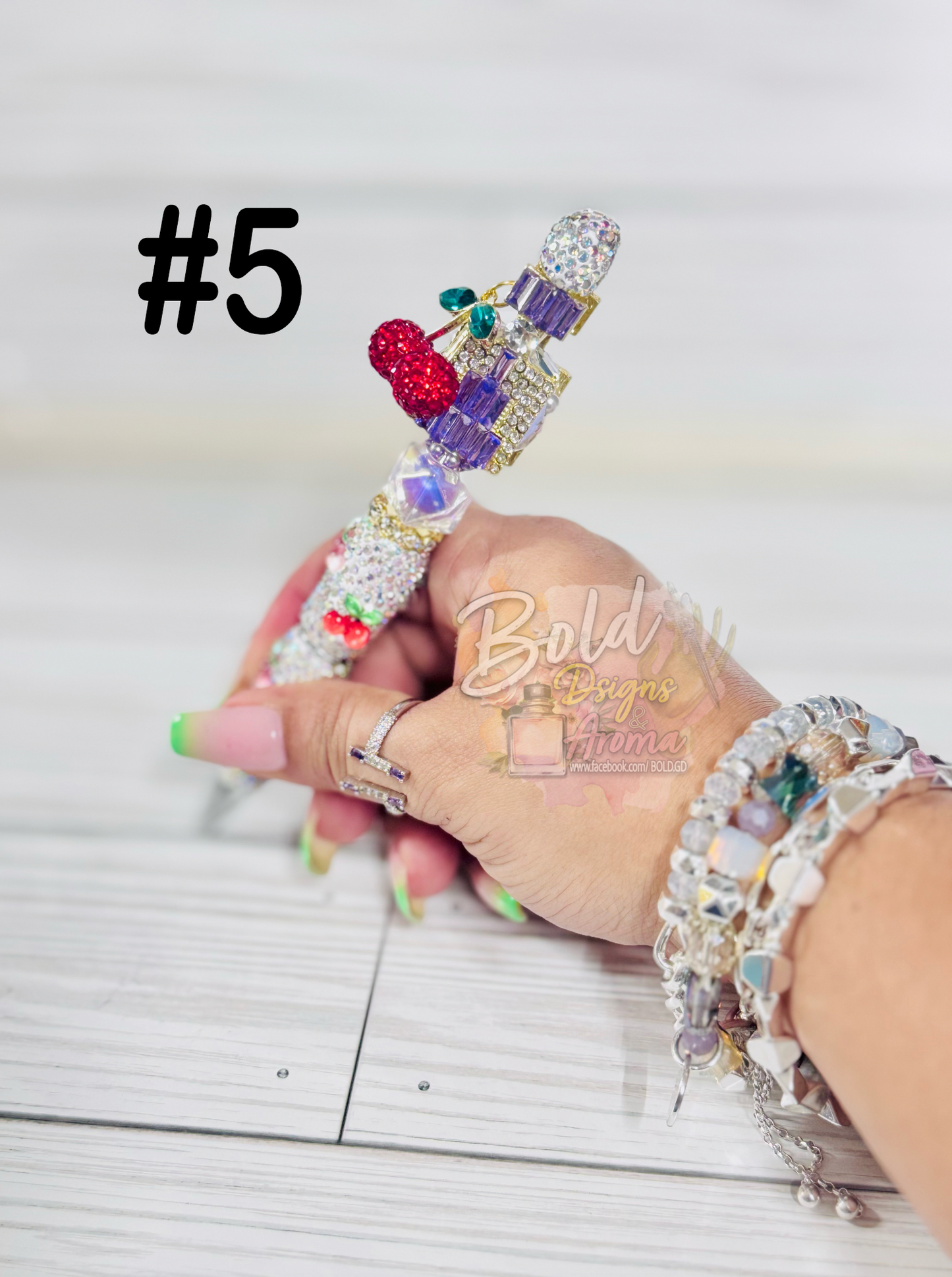 Cherry Bling Pens