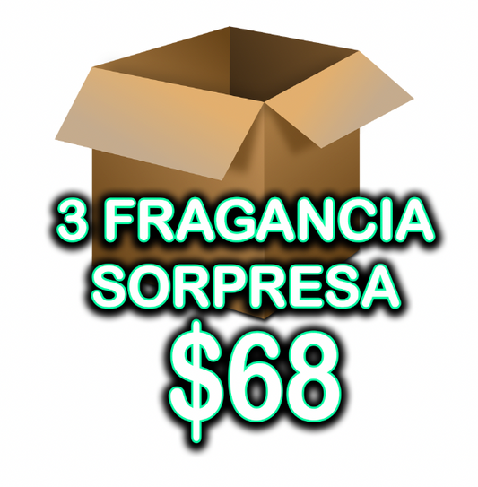 3 Fragancias Sorpresas