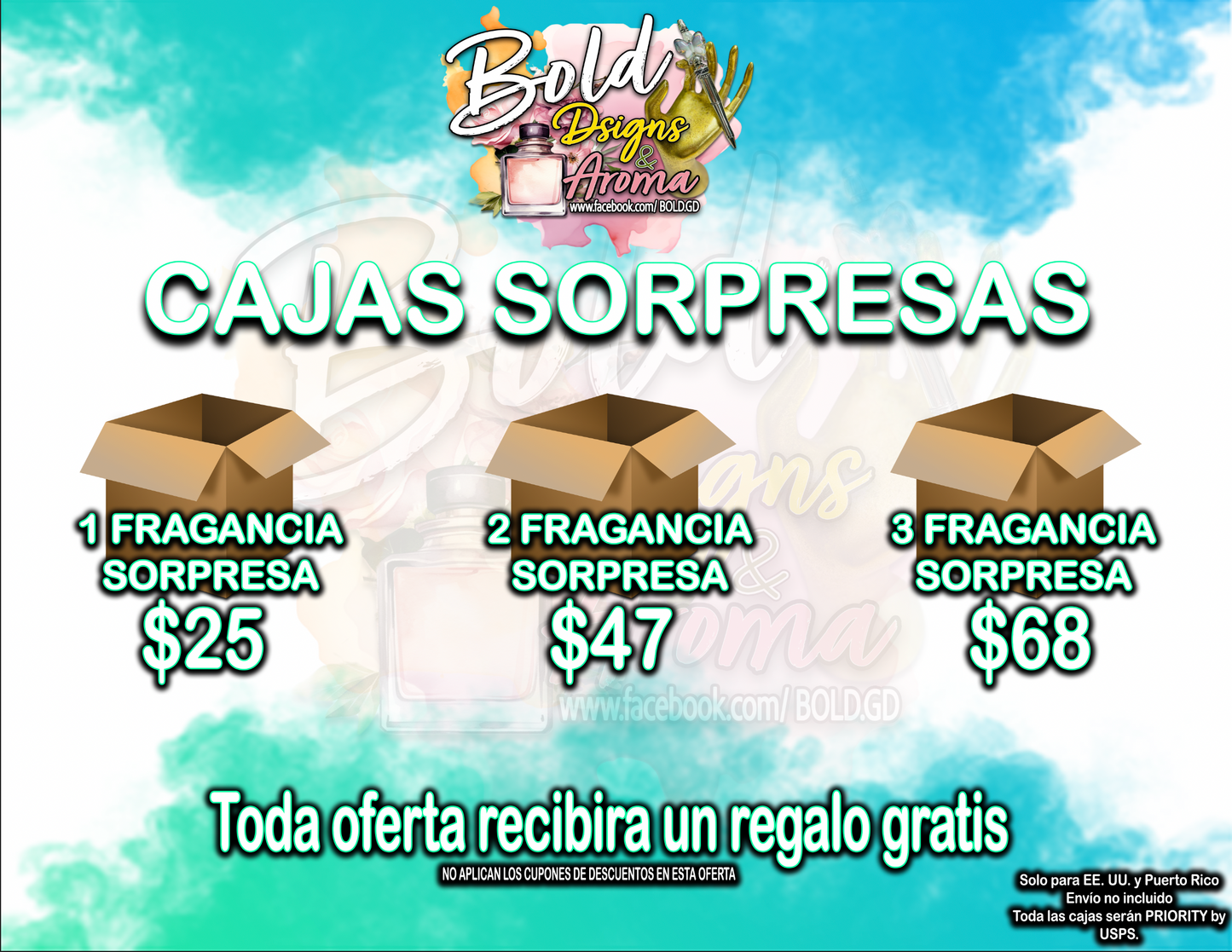 3 Fragancias Sorpresas