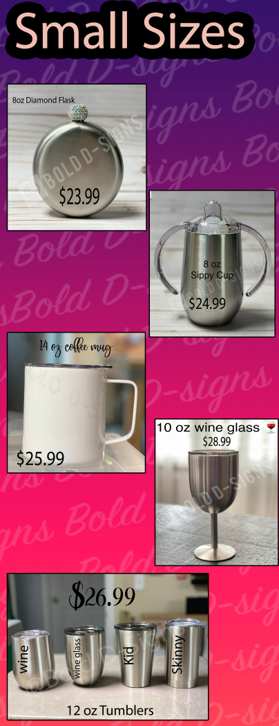 Small tumblers